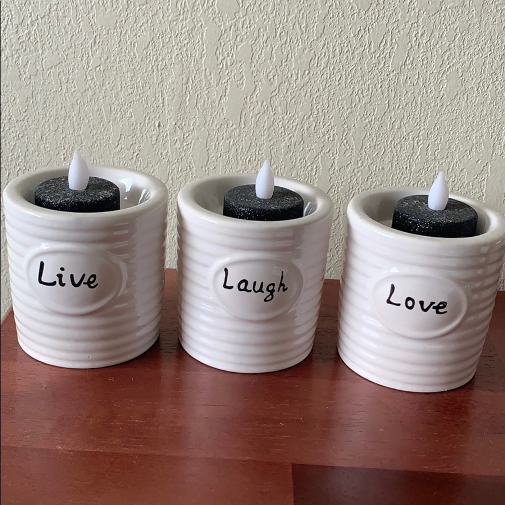 Set of 3 Tea Light holders